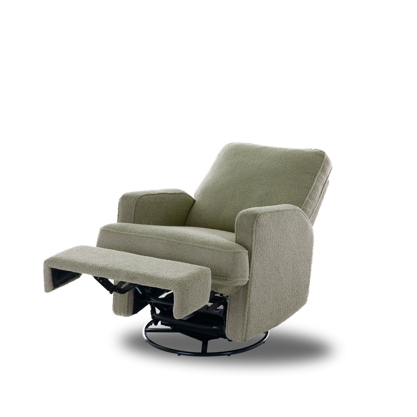 Madison Swivel Glider Manual Recliner Chair-Baby & Toddler Furniture-OBABY-Yes Bebe