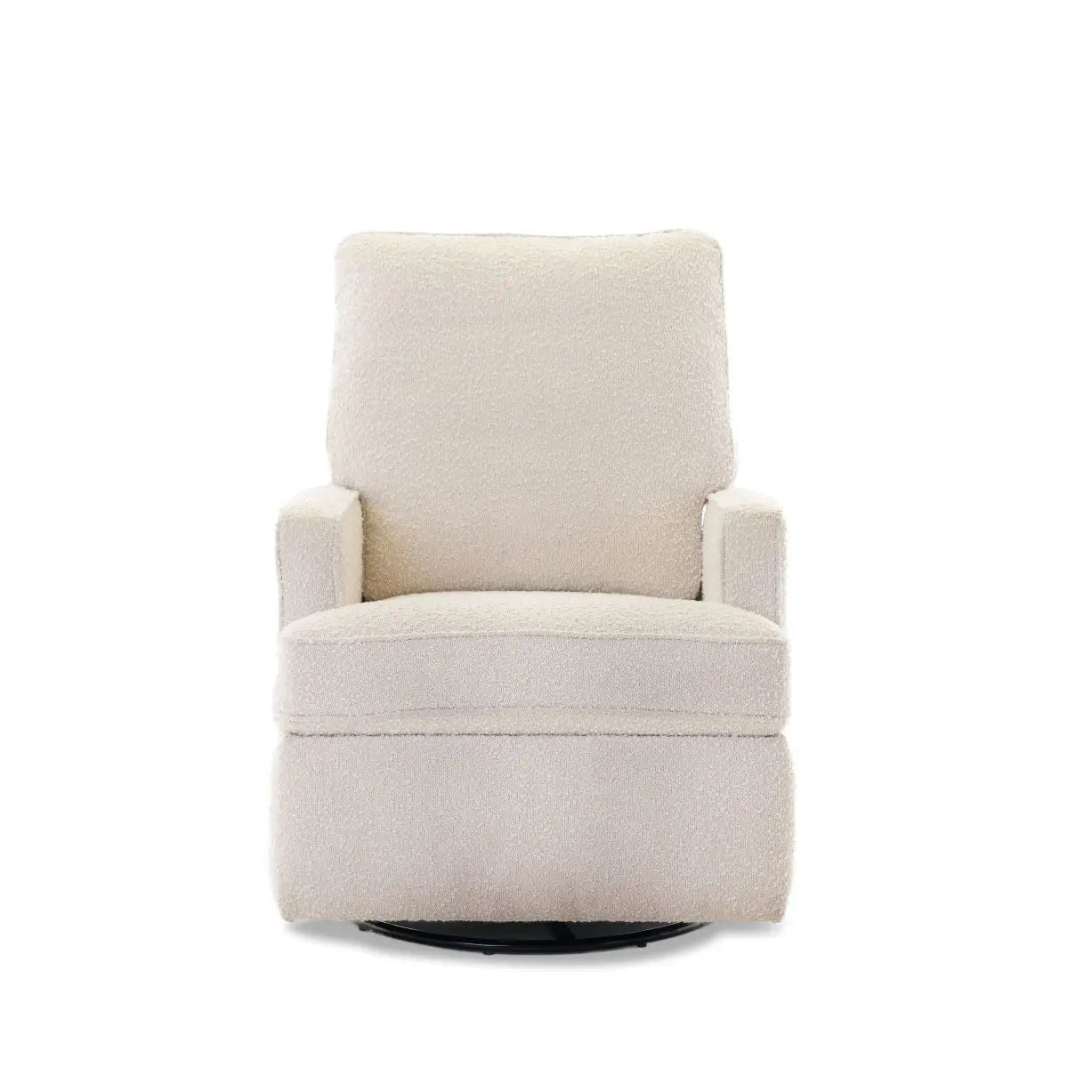 Madison Swivel Glider Recliner Chair – Bouclé Style-Baby & Toddler Furniture-OBABY-Yes Bebe