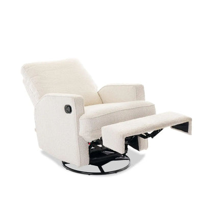 Madison Swivel Glider Recliner Chair – Bouclé Style-Baby & Toddler Furniture-OBABY-Yes Bebe