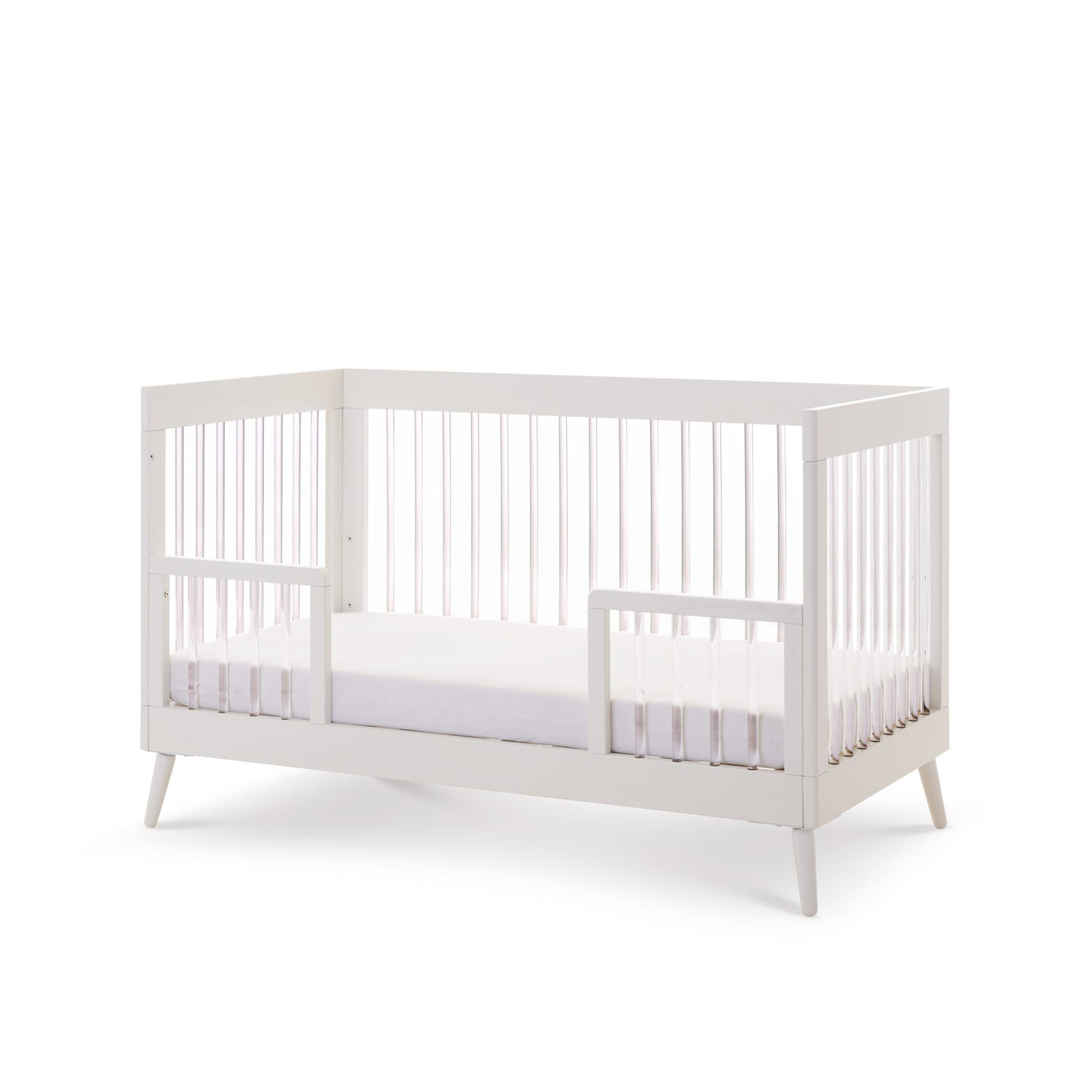 Maya Cot Bed - Acrylic-Cots & Cot Beds-OBABY-Yes Bebe