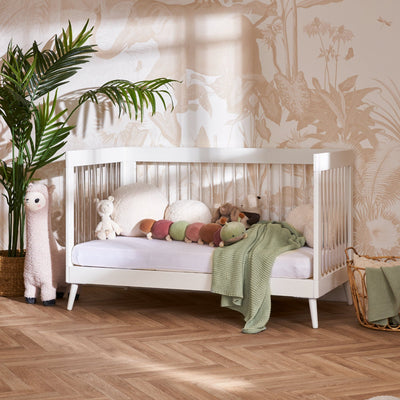 Maya Cot Bed - Acrylic-Cots & Cot Beds-OBABY-Yes Bebe