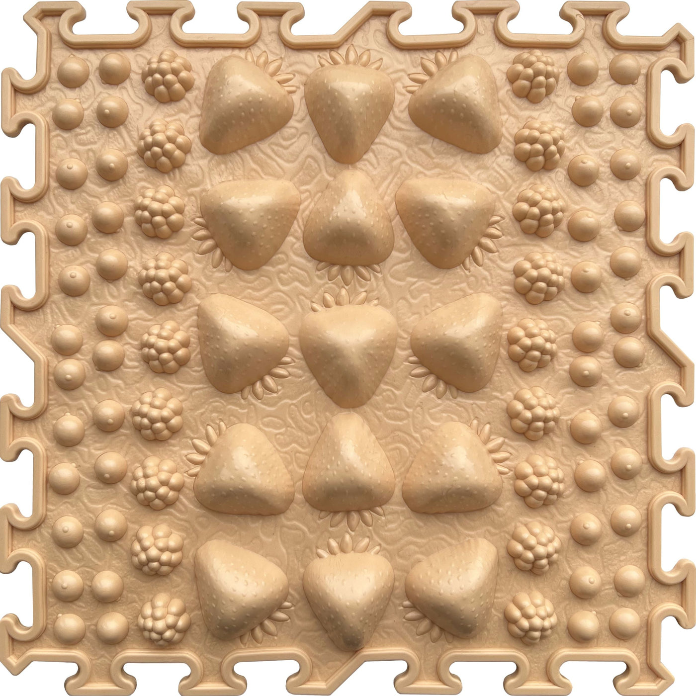 Orthopedic Puzzle Floor Mat Set - Soft Pastel-Play Mats-ORTONATURE-Yes Bebe
