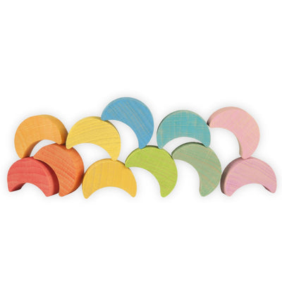 Wooden Moons-Sorting & Stacking Toys-Ocamora-Yes Bebe