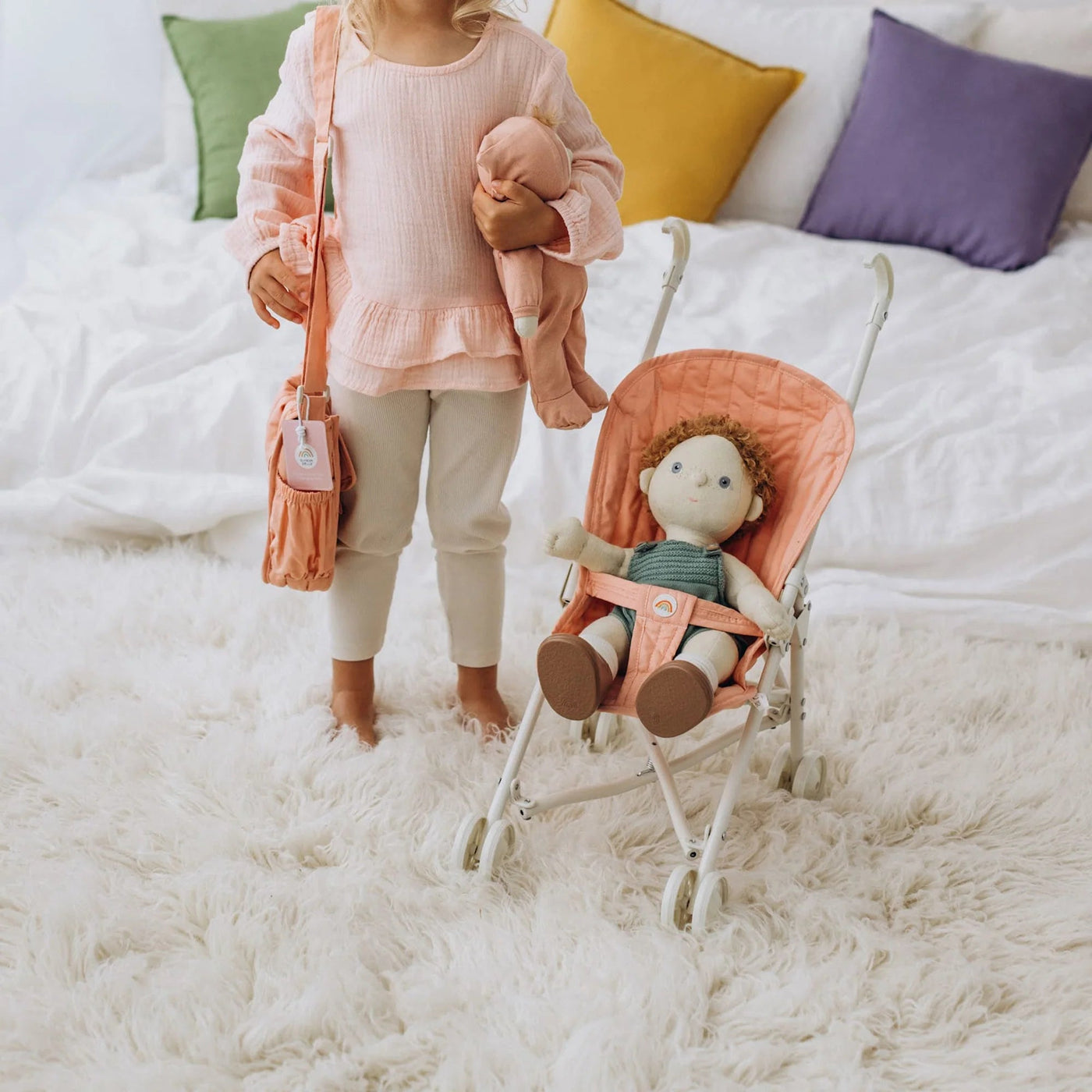 Dinkum Dolls Sollie Stroller-Doll Prams-Olli Ella-Yes Bebe