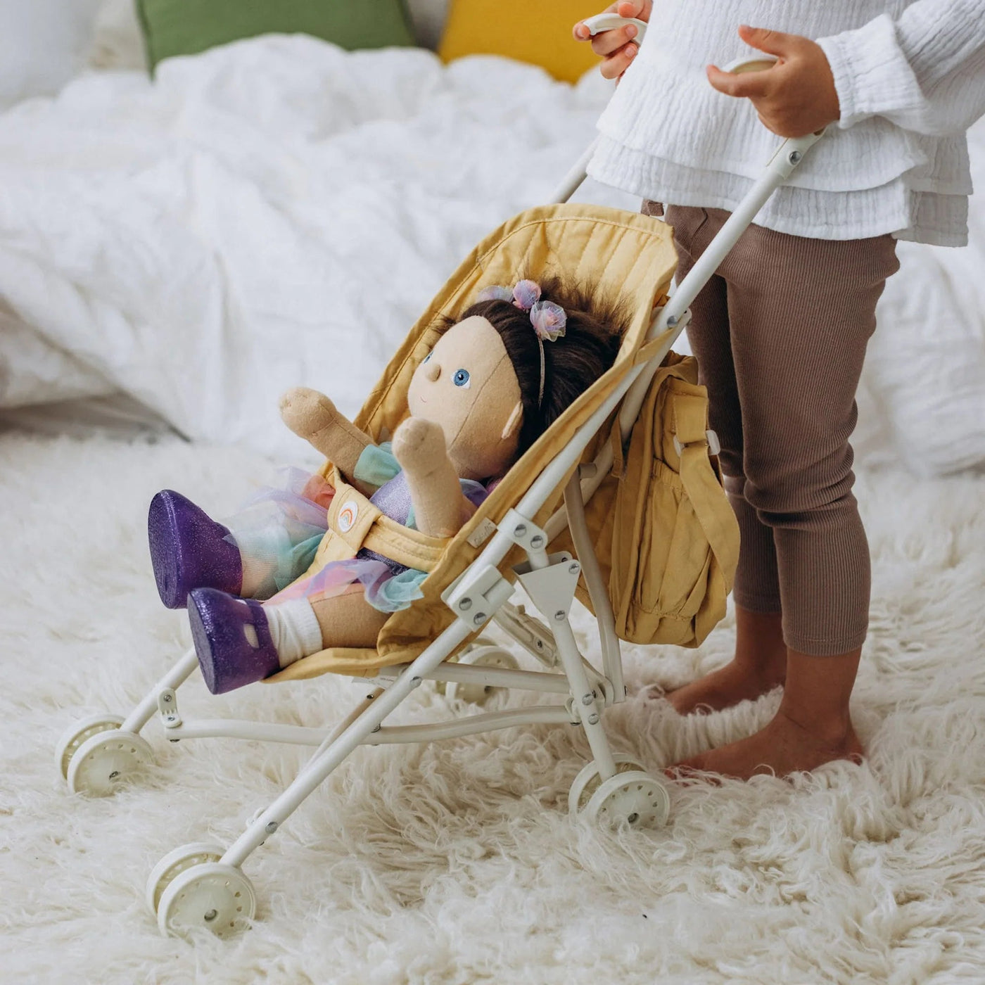 Dinkum Dolls Sollie Stroller-Doll Prams-Olli Ella-Yes Bebe