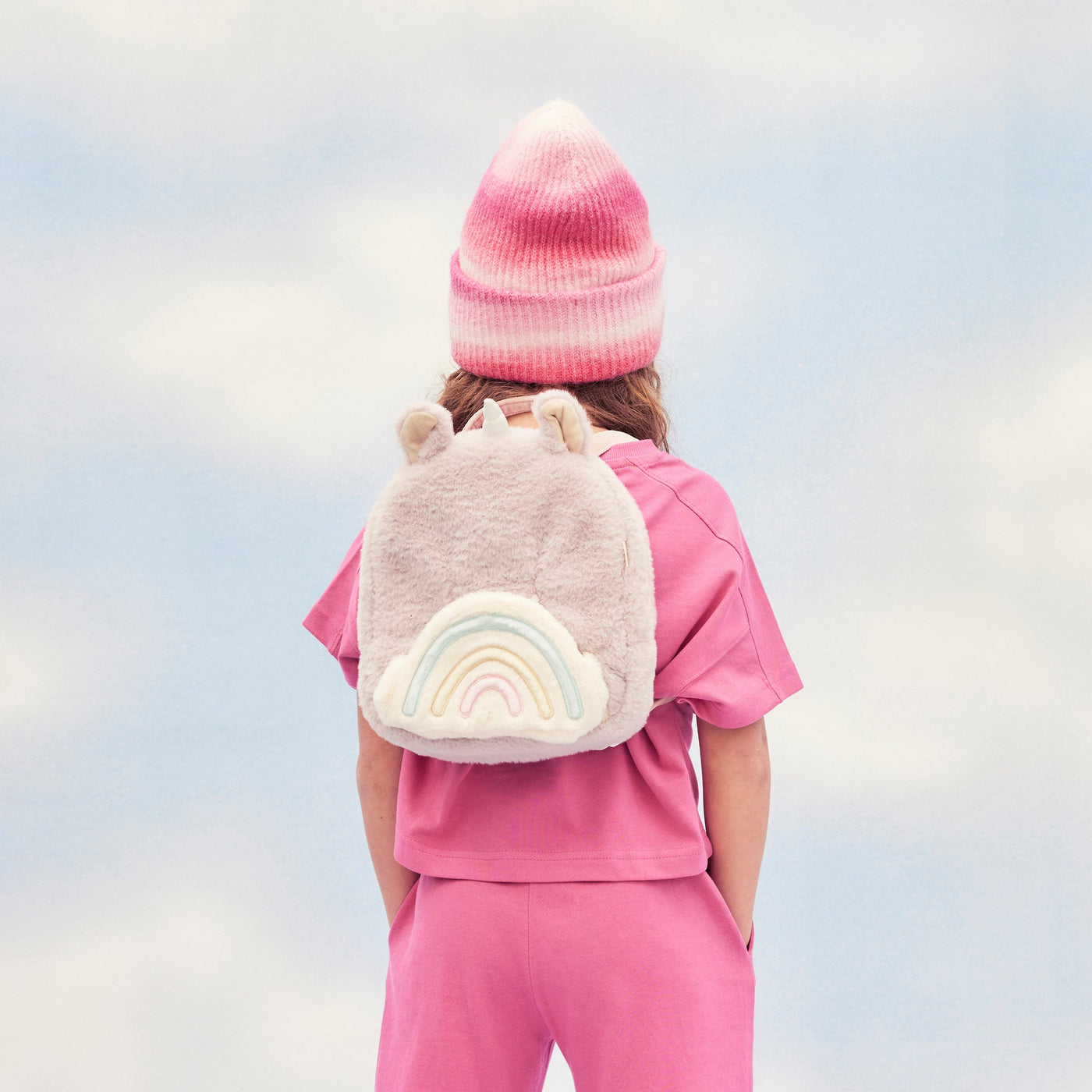 Cozy Dinkum Unicorn & Hopalong Unicorn Backpack - Lilac-Toy & Book Bundles-Olli Ella-Yes Bebe