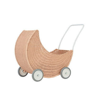 Moon Strolley-Doll Prams-Olli Ella-Natural-Yes Bebe