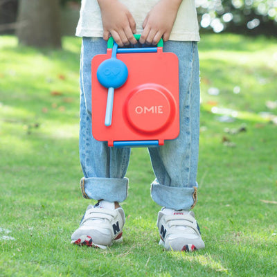 OmieBox - Scooter Red (Limited Edition)-Lunch Boxes & Totes-OmieLife-Yes Bebe
