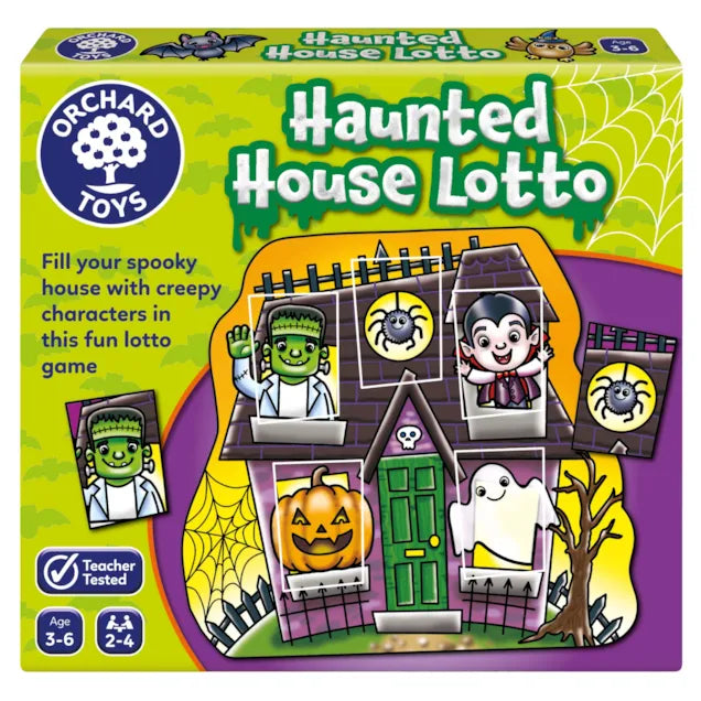 Haunted House Lotto Mini Game-Lotto Games-Orchard Toys-Yes Bebe