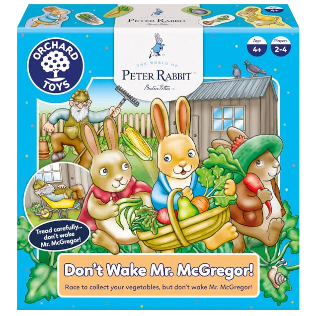 Peter Rabbit™ Don't Wake Mr McGregor! Board Game-Board Games-Orchard Toys-Yes Bebe