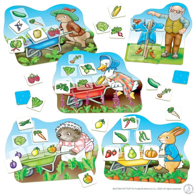Peter Rabbit™ Veg Patch Lotto Game-Lotto Games-Orchard Toys-Yes Bebe