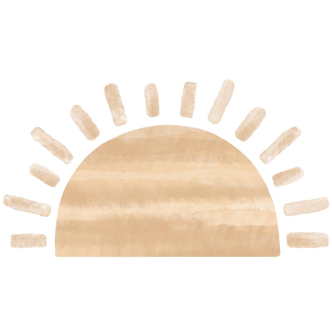 Wall Sticker | Sun Beige-Pastelowe Love - wall sticker & wallpaper co.-Yes Bebe