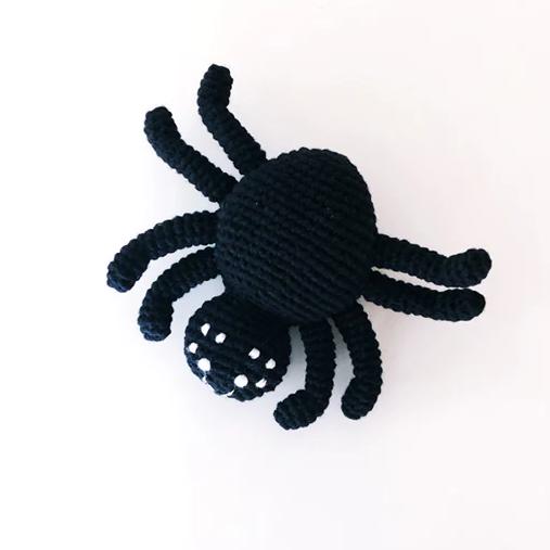 Friendly Bug Spider Rattle-Rattles-Pebble Toys-Yes Bebe