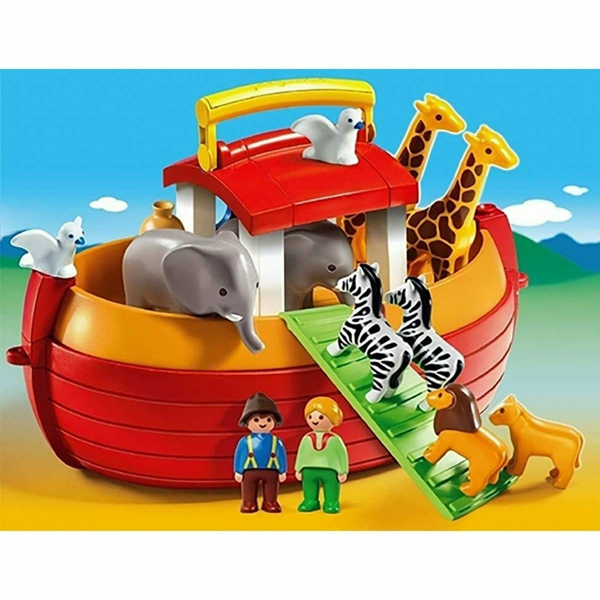 1.2.3 Floating Take Along Noah's Ark-Toy Playsets-Playmobil-Yes Bebe