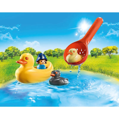70271 AQUA Duck Family For 18+ Months-Toy Playsets-Playmobil-Yes Bebe