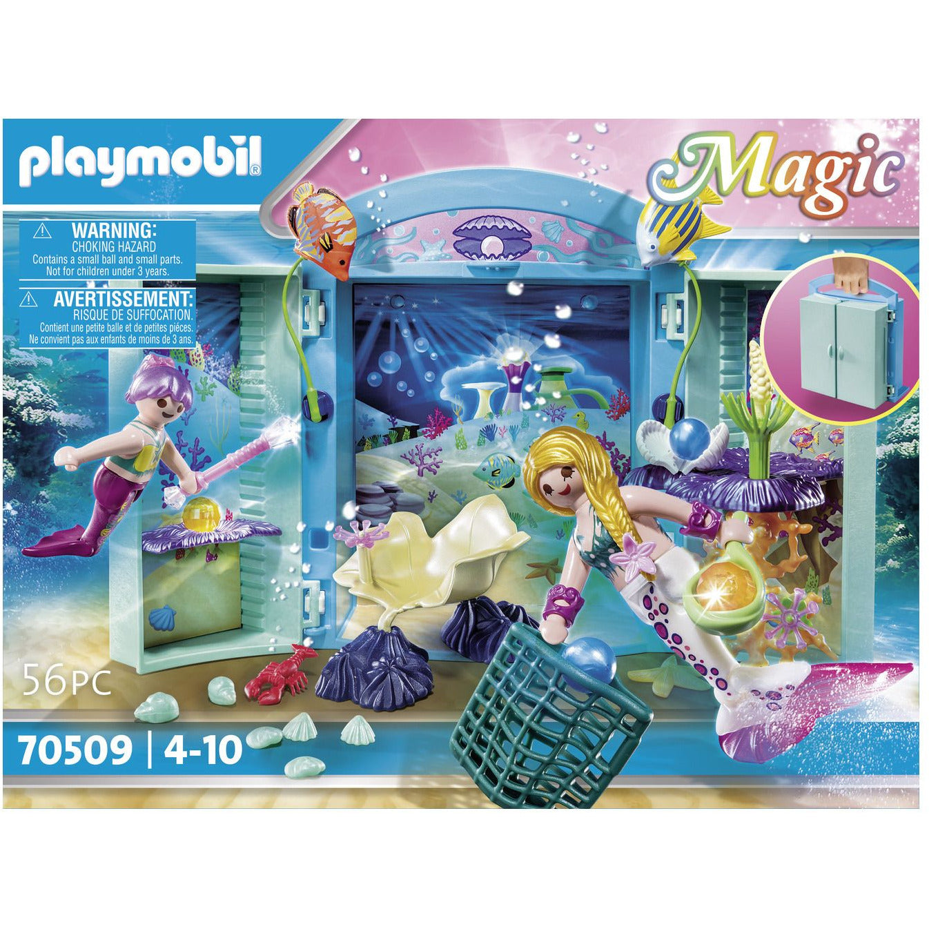 70509 Magical Mermaids Play Box-Toy Playsets-Playmobil-Yes Bebe