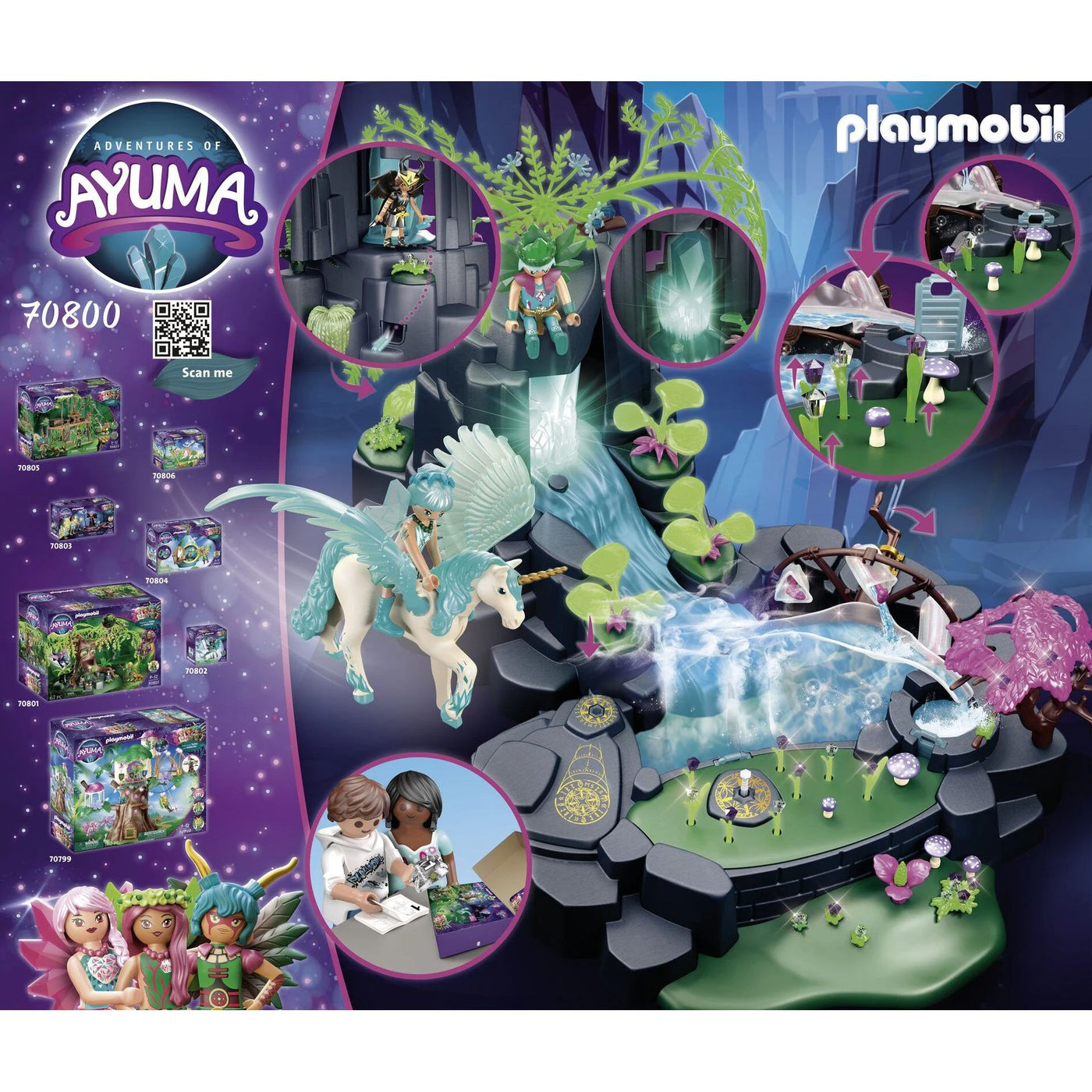 70800 Adventures of Ayuma Magical Energy Source-Toy Playsets-Playmobil-Yes Bebe