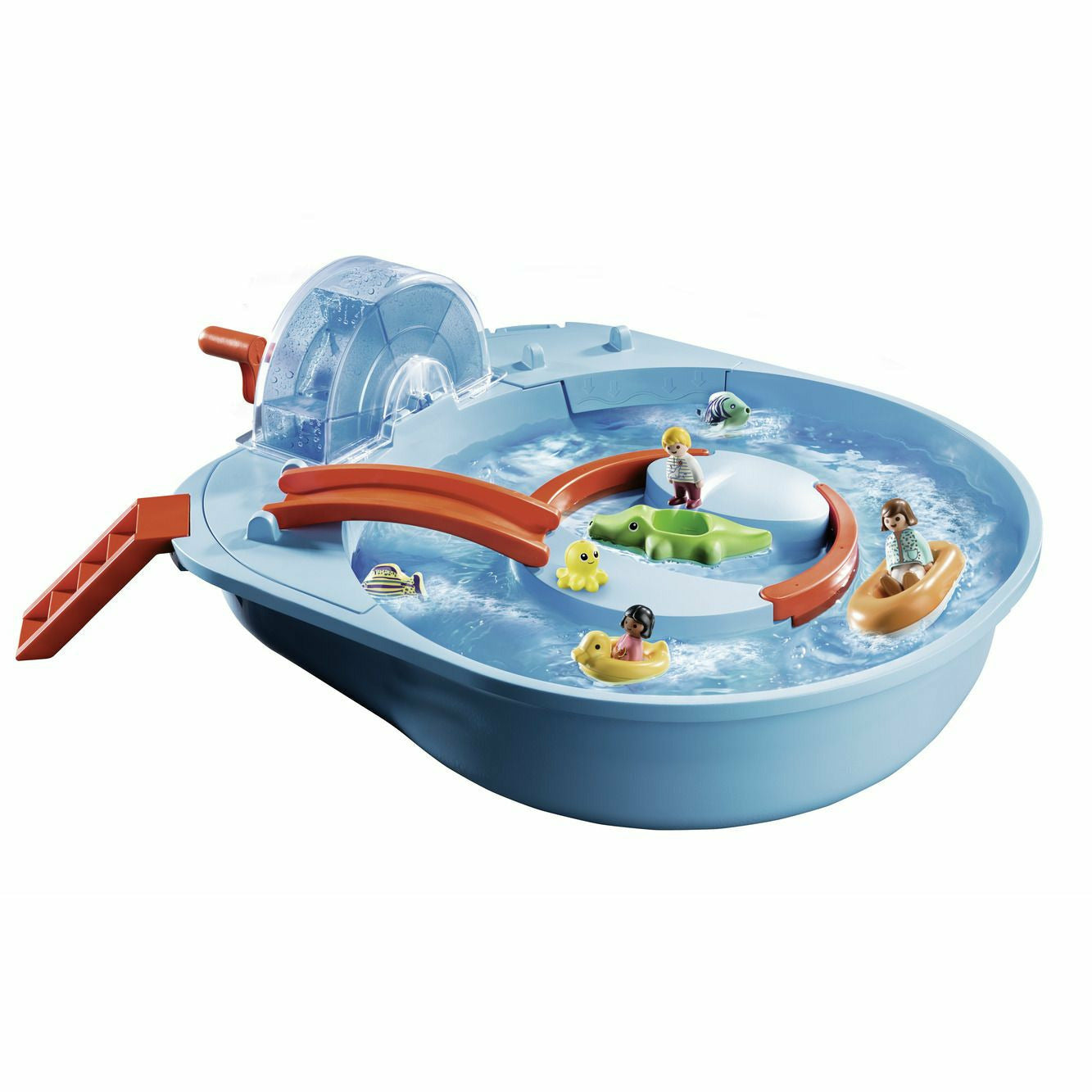 Playmobil 1.2.3 70268 AQUA Water Wheel Carousel For 18+ Months