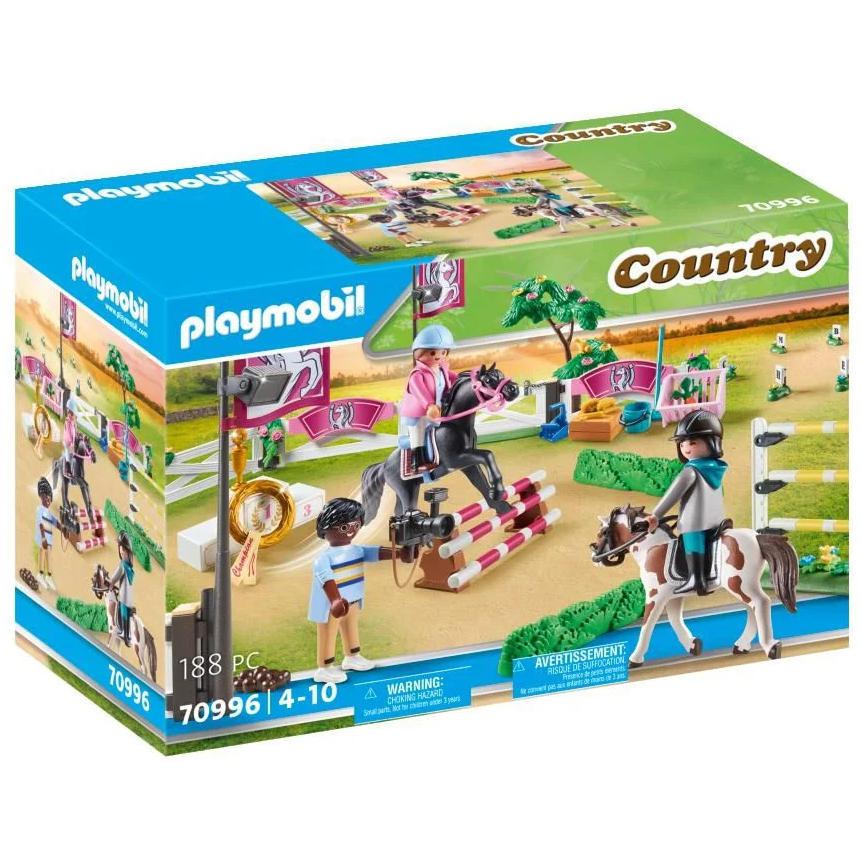 Country Pony Farm Horse Riding Tournament-Toy Playsets-Playmobil-Yes Bebe