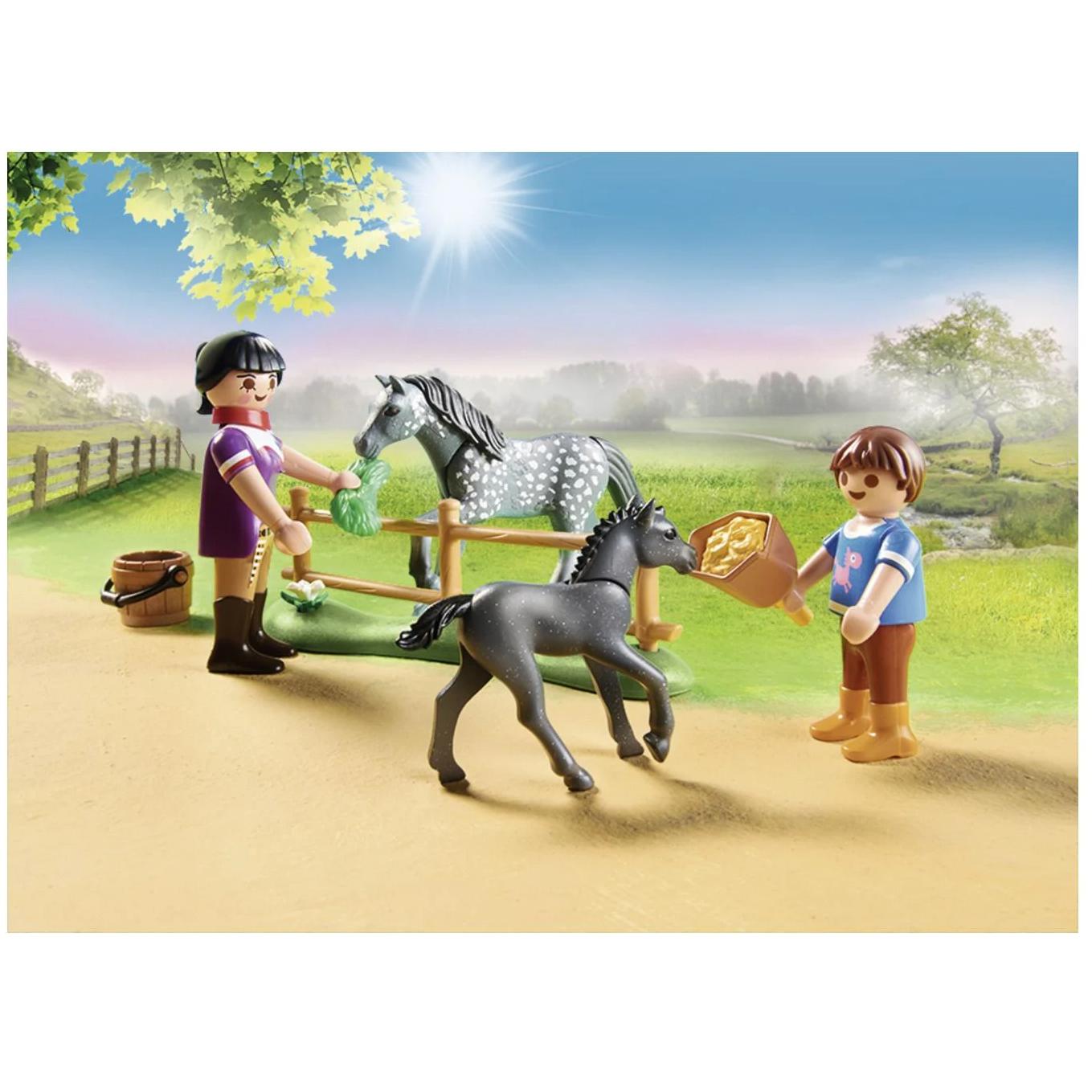 Country Pony Farm Pony Café-Toy Playsets-Playmobil-Yes Bebe