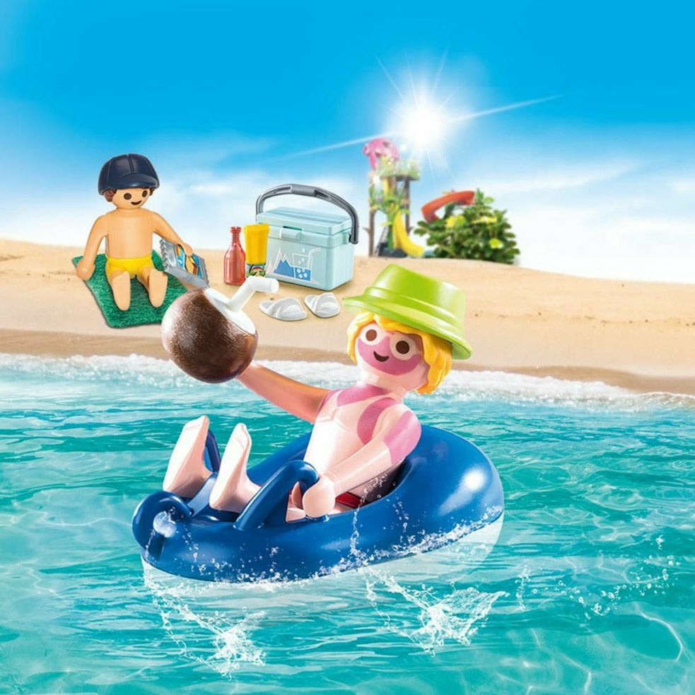 Sunburnt Swimmer-Toy Playsets-Playmobil-Yes Bebe