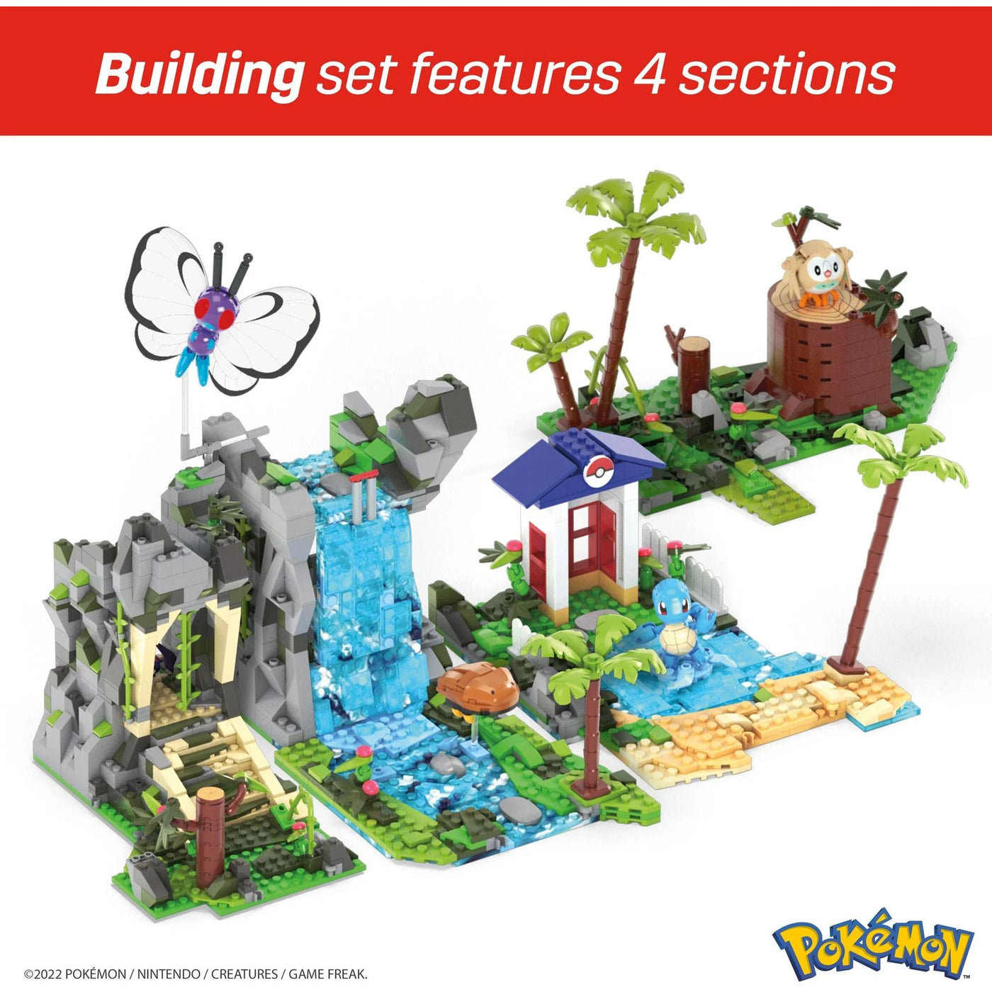 Mega Blocks Pokemon Adventures Ultimate Jungle Expedition-Building Toys-Pokémon-Yes Bebe