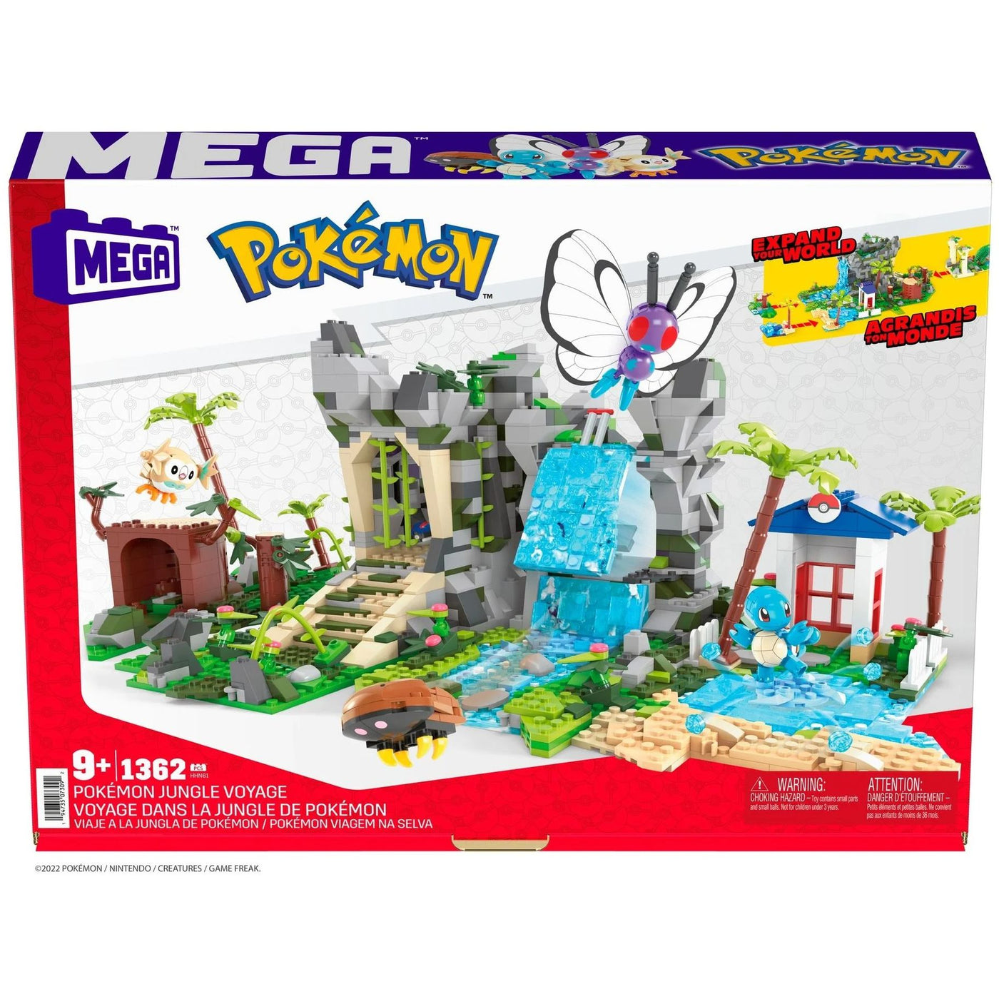 Mega Blocks Pokemon Adventures Ultimate Jungle Expedition-Building Toys-Pokémon-Yes Bebe