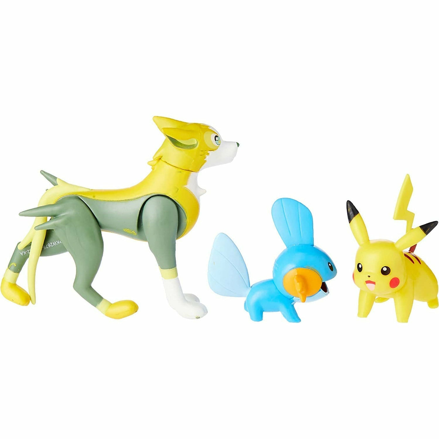 Pokemon Battle Figure Set 3 pack - Mudkip, Pikachu & Boltund-Action & Toy Figures-Pokemon-Yes Bebe