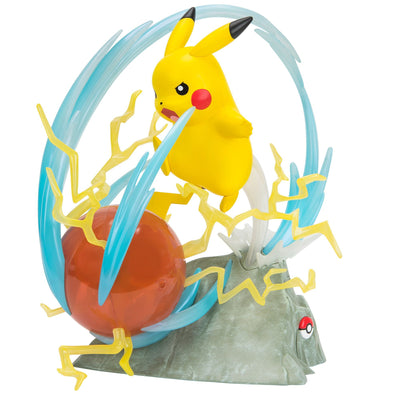 Pokemon Deluxe Collector Statue Pikachu-Action & Toy Figures-Pokémon-Yes Bebe