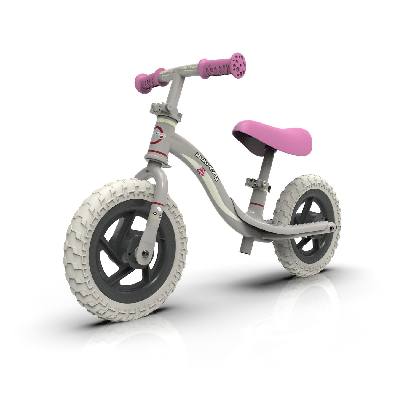 Ride-Ezy Go Pink/Silver-RIDE-EZY-REGO01PISI-Yes Bebe