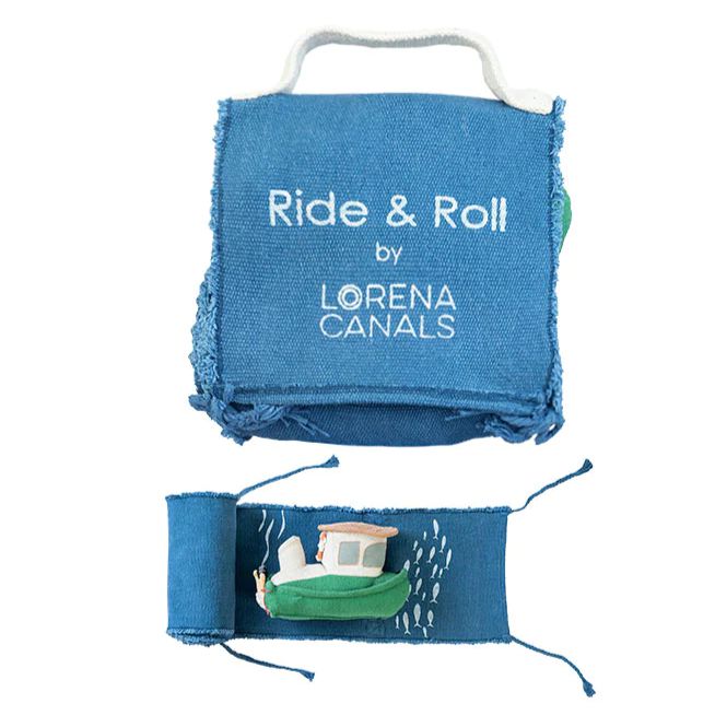 Ride & Roll Fisherman Boat Toy