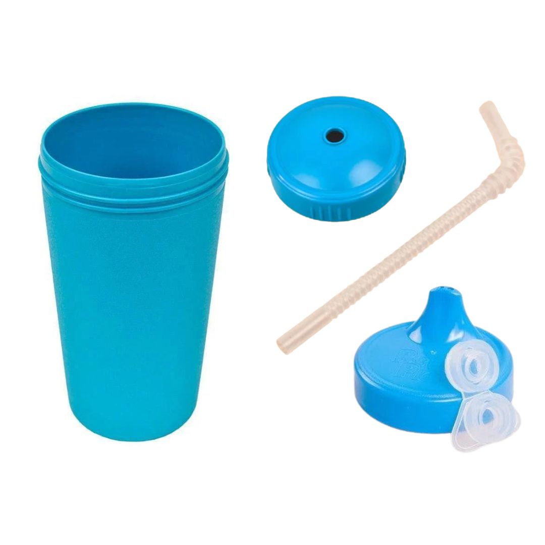 Recycled Tumbler Base and Lids-Cups-Re-Play-Sky Blue-Yes Bebe