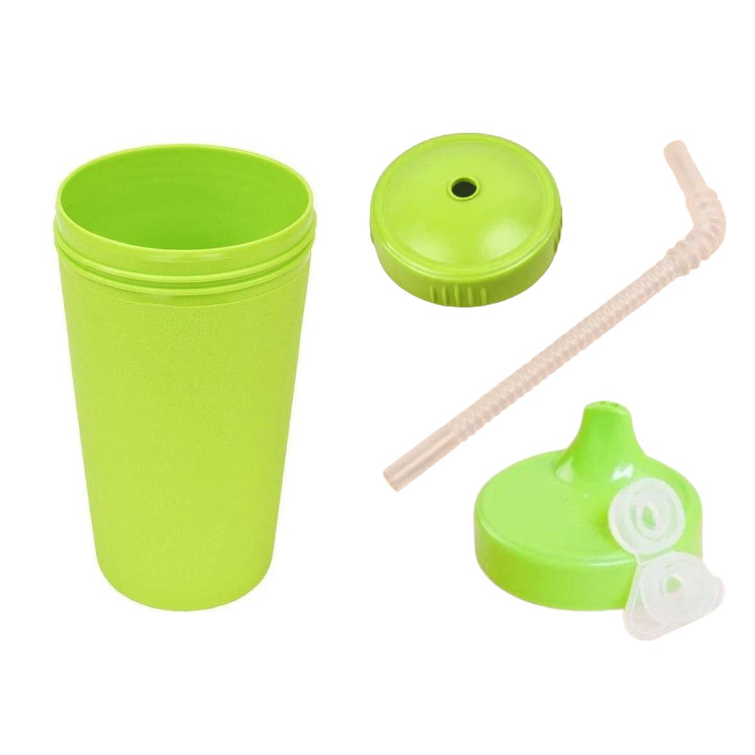 Recycled Tumbler Base and Lids-Cups-Re-Play-Lime Green-Yes Bebe