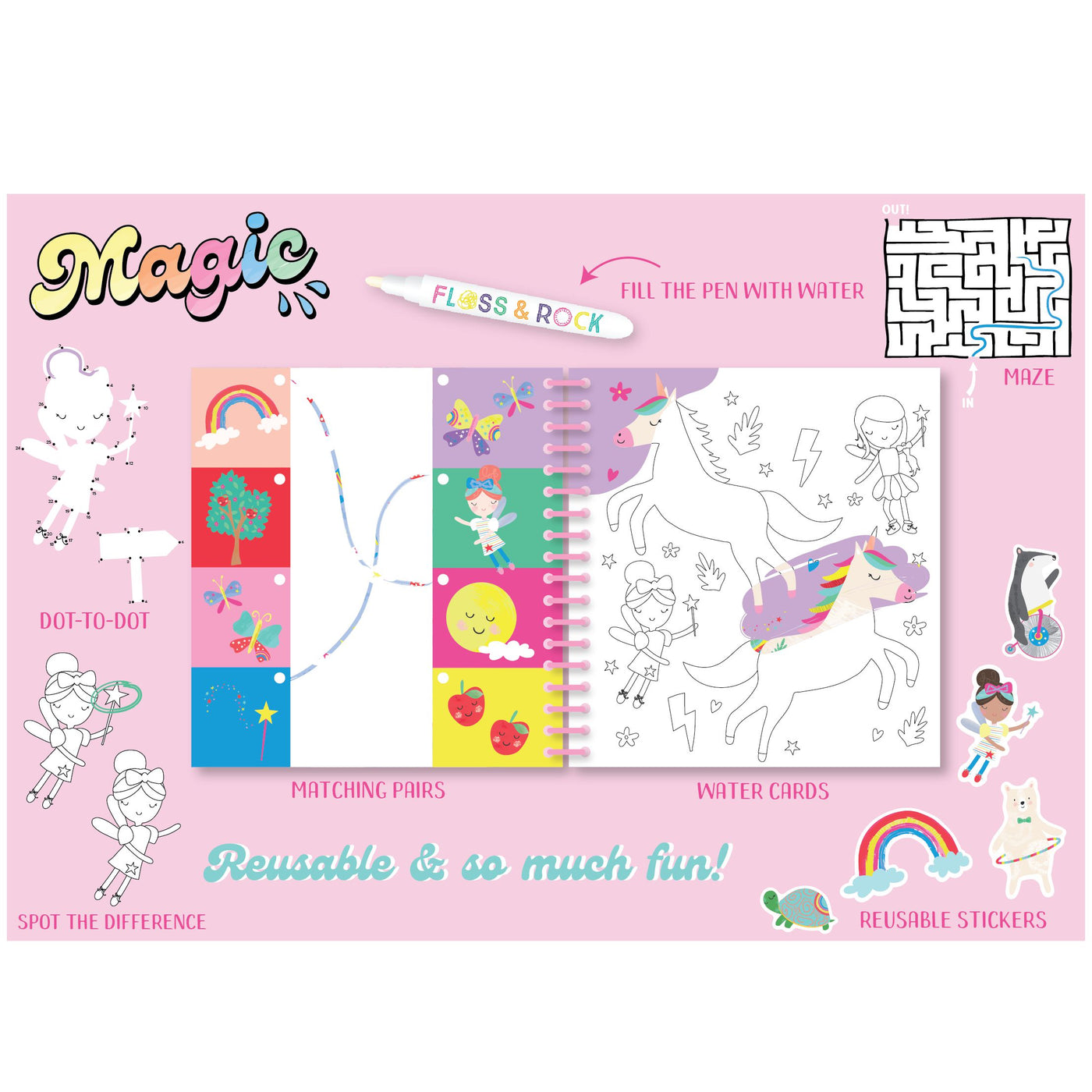 Magic Multiplay - Rainbow Fairy-Creative Art-Retail Customers Only-Yes Bebe