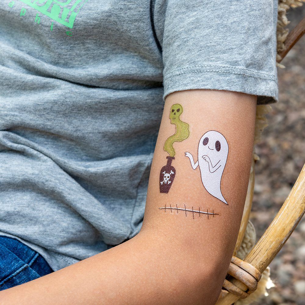Temporary Tattoos - Scary-Body Art - Tattoos-Rex London-Yes Bebe