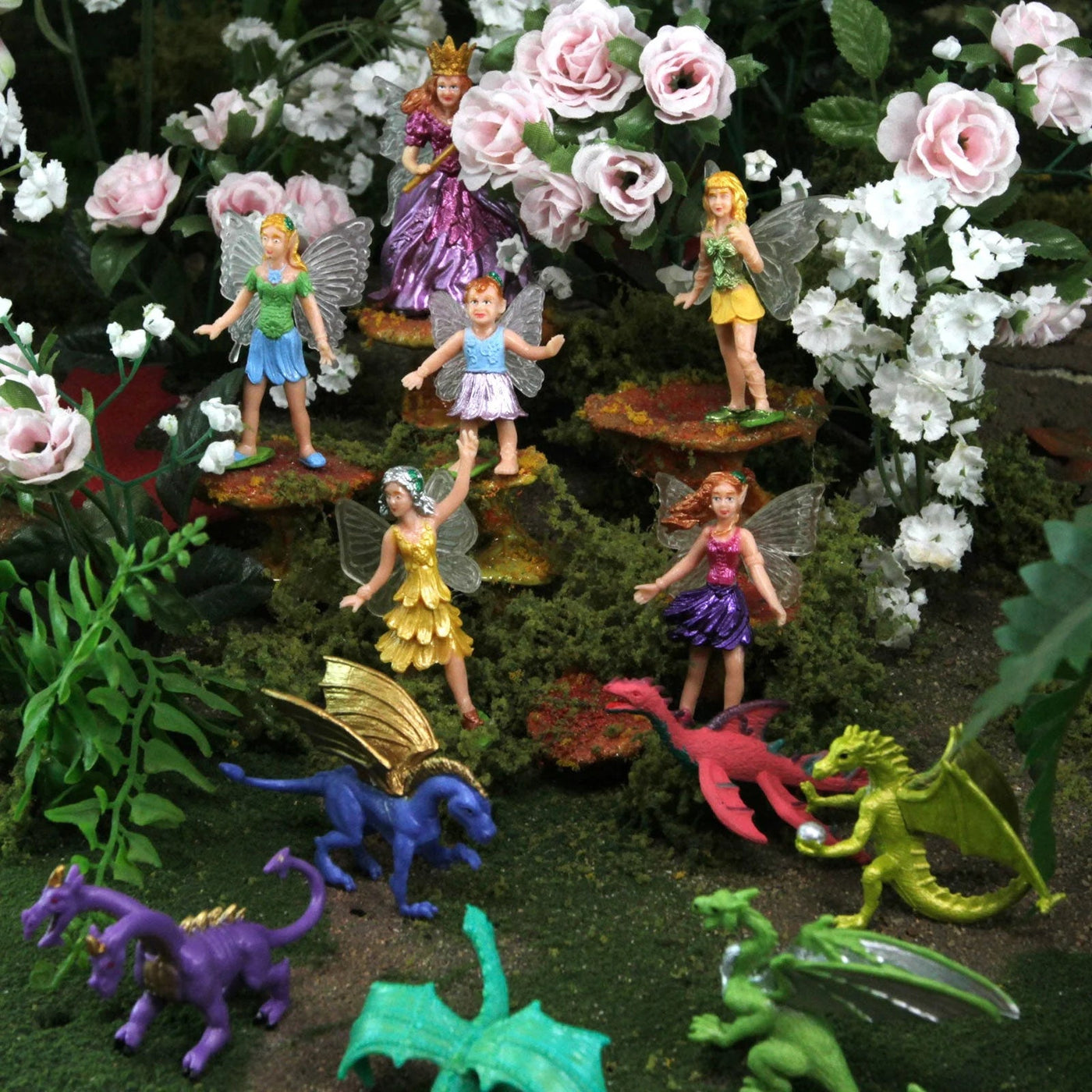 Fairy Fantasies Designer Toob® Small World Figures-Small World Figures-Safari Ltd-Yes Bebe