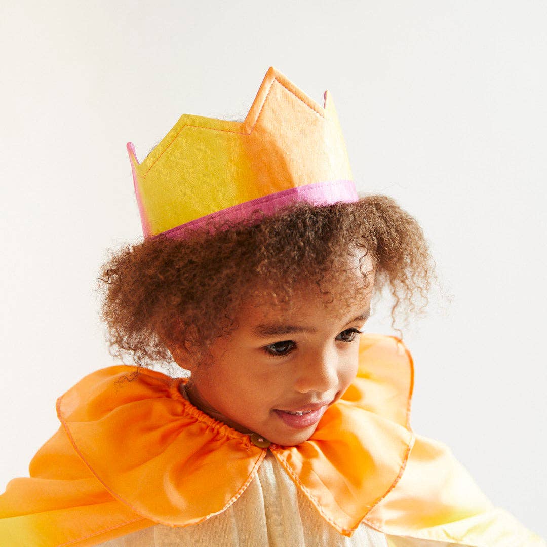 Silk Crowns for Pretend Play