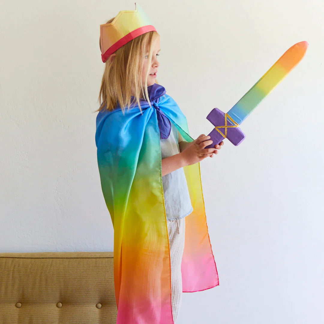 Rainbow Sword & Shield Playset-Toy & Book Bundles-Sarah's Silks-Yes Bebe