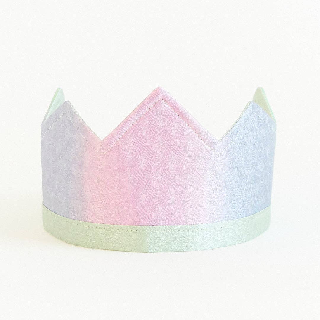 Silk Crowns for Pretend Play-Dressing Up-Sarah's Silks-Robins Egg Blue-Yes Bebe
