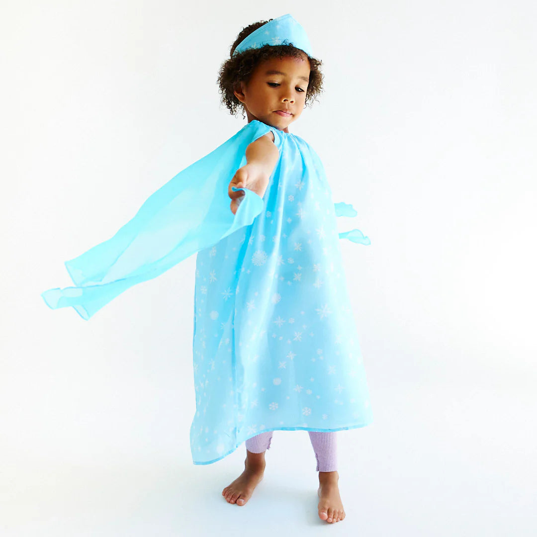 Snow Queen Dress-Dressing Up-Sarah's Silks-Yes Bebe