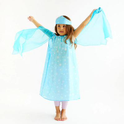 Snow Queen Dress-Dressing Up-Sarah's Silks-Yes Bebe