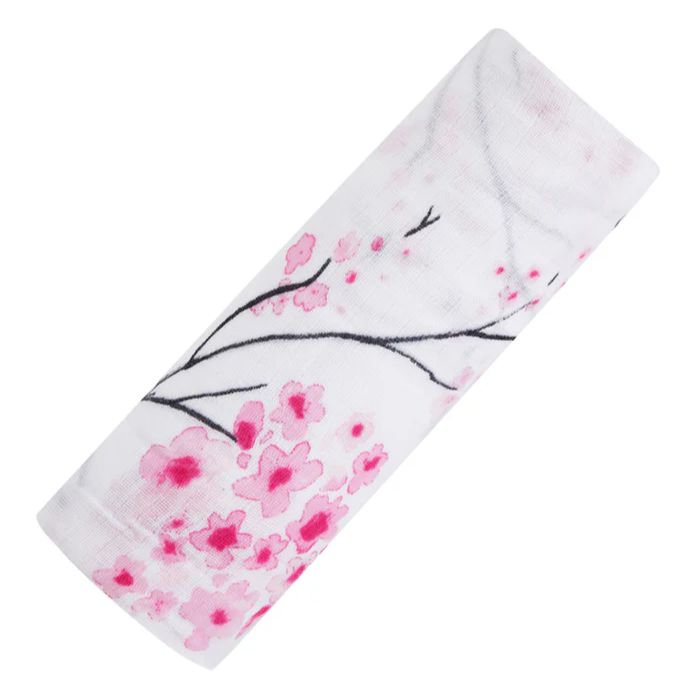 Organic Swaddle - Cherry Blossom