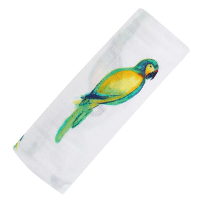 Organic Swaddle - Parrot