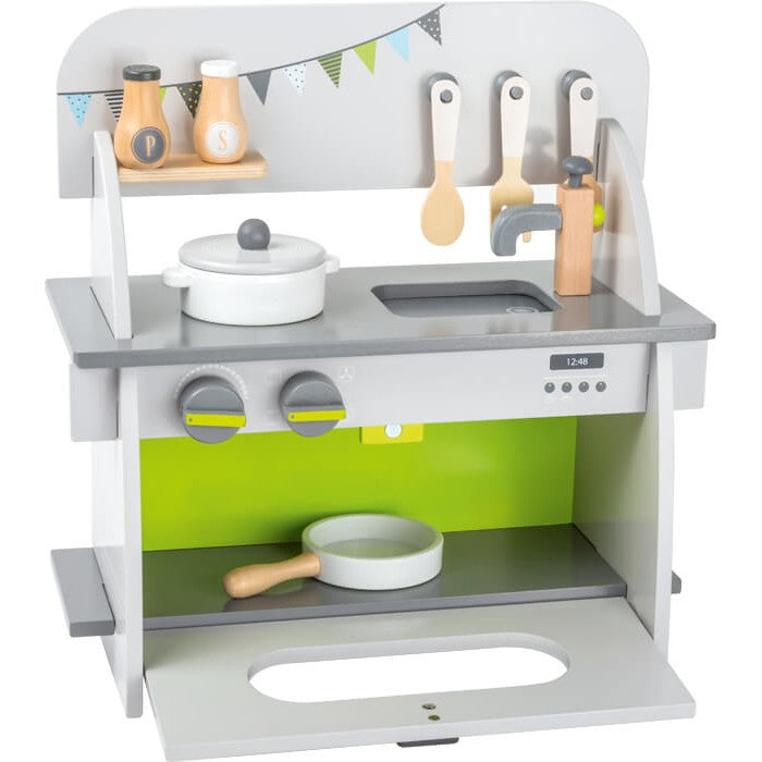 Compact Play Kitchen-Toy Cookware-Smallfoot-Yes Bebe