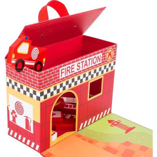 Fire Station Play Set-Emergency Services Playsets-Smallfoot-Yes Bebe