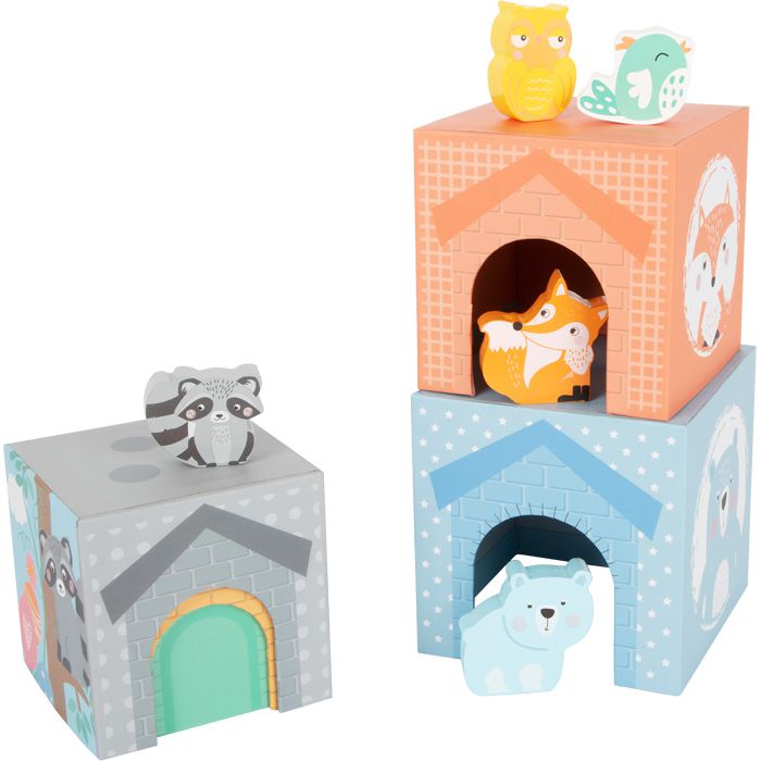 Pastel Stacking Cubes-Stacking Cubes-Smallfoot-Yes Bebe