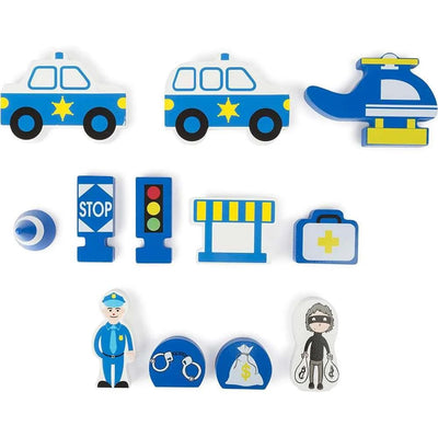 Police Station Play Set-Emergency Services Playsets-Smallfoot-Yes Bebe