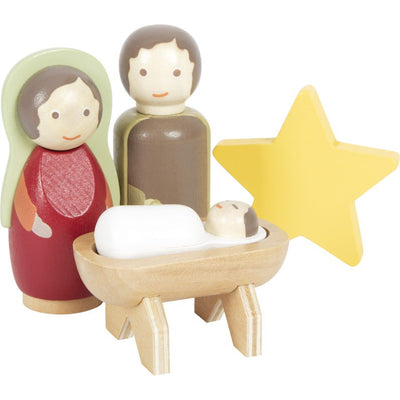 Wooden Christmas Crib Playset-Nativity Playsets-Smallfoot-Yes Bebe