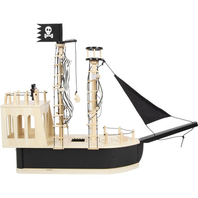 Wooden Pirate Ship-Toy Ships-Smallfoot-Yes Bebe