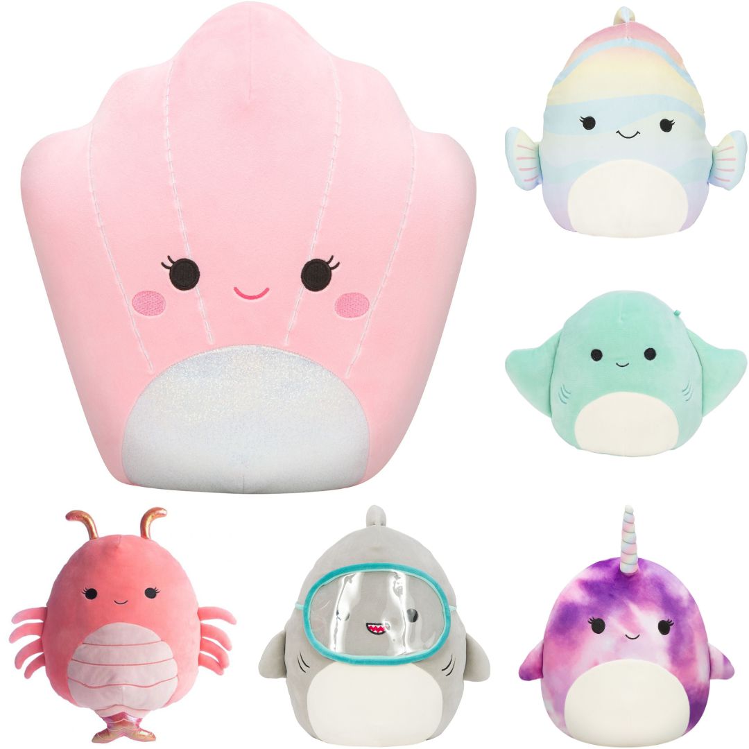 Squishmallows - 12in Plush Soft Toy - Sealife-Squishmallows-Squishmallows-Yes Bebe